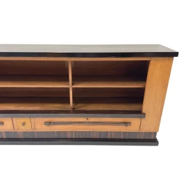 Art Deco Modernist Credenza or Bookcase by Hendrik Wouda for Pander, 1924